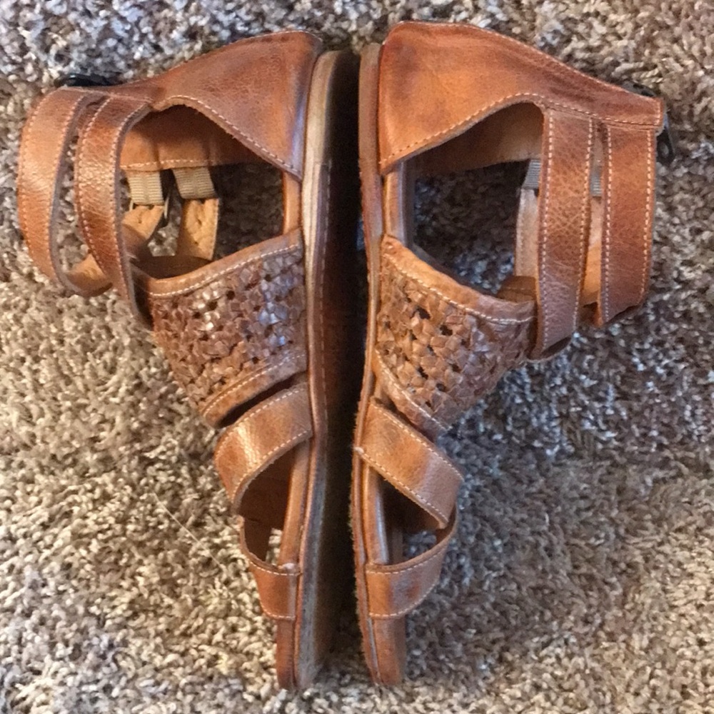 Bed|Stu Capriana Tan Gladiator Sandals size 7.5 - Picture 12 of 16